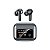 Fone de Ouvido Ear FTX E56L-GY Bluetooth/ Microfone/ Cancelamento de Ruído Ativo/ Touch/ À Prova d'Água IPX6 Cinza 124689 - Imagem 1