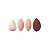 Kit de Esponjas de Maquiagem Beauty Creations Vamos Ser Chocotásticos - 4 Peças - Imagem 1