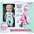 Boneca Cute Baby Cavalo de Troia Lunabebe - 836-46-B137079 - Imagem 1