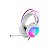 Fone de Ouvido Gamer Marvo Lumi 40 HG8959 RGB USB - Branco - Imagem 1