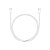 Cabo Apple MW493ZM/A - USB-C / USB-C - 1 Metro - Nylon Trançado - Branco - Imagem 1