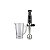Misturador Britânia Inox Maxx BMX355P - 350W - 110V - Prata e Preto - Imagem 1