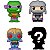 Bonecos Turtles - Funko Bitty POP! Mistério Pop Dentro Kit com 4 peças - Imagem 1