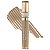 Máscara para Sobrancelhas Milani Stay Put Brow Mousse 100 Taupe - 3mL - Imagem 1