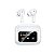 Fone de Ouvido FTX E56L-WH Bluetooth/ Microfone/ Cancelamento de Ruído Ativo/ Toque/ IPX6 com Tela LED - Branco - Imagem 1