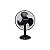 Ventilador de Mesa FTX Aura 3 Velocidades HB-TF-15-02 D/Mesa 220V 45W Preto - Imagem 1