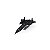 Kit Fascinations Inc Metal Earth ME1034 Lockheed SR-71 Blackbird - Imagem 1