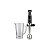 Liquidificador Britânia Inox Maxx BMX355P - 350W - 220V - Prata e Preto - Imagem 1