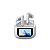 Fone de ouvido Ear Blackview Airbuds 12 Wireless Branco - Imagem 1