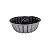 Forma Redonda Antiaderente para Bolo Bundt, 24X9CM, Prateada - Imagem 1