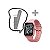 Relógio G-Tide Q1 com Bluetooth - Rosa + Pulseira - Imagem 1