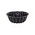 Forma Redonda Antiaderente para Bolo Bundt, 24x9cm, Preta - Imagem 1