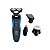 Barbeador Elétrico FTX ESH-300 - 5W - Recarregável - Preto e Azul - Imagem 1