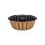 Forma Antiaderente Redonda para Bolo Bundt, 24x9cm, Dourada - Imagem 1