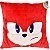 Almofada De Pelúcia Knuckles Sonic The Hedgehog - SONIC-SQ - Imagem 1
