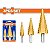 Jogo de Brocas Escalonadas para Metal - Wadfow WJD3401 4-32mm (3 peças) - Imagem 1