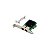 Placa PCI-E X1 Dupla RJ45 Gigabit Ethernet Nic 82571 - Imagem 1
