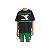 Conjunto Juvenil Diadora Kit Mangas Curtas Esporte Arte Preto - Imagem 1