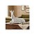 Estátua Decorativa de Zebra Branca 25 CM - Imagem 1