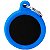 Placa de identificação MyFamily Hushtag HTA04BLUEMP - Azul - Imagem 1