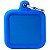 Placa de identificação MyFamily Hushtag Quadrado HTA03BLUE - Azul - Imagem 1
