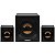 Caixa de Som Multimídia Satélite AS-627BL 2.1 Canais Rádio/BT/USB/SD - Preto - Imagem 1