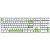 Teclado Gamer Com Fio Redragon Crux K518-RGB-WG Branco - Imagem 1