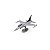 Modelo de Montar Metal Earth ME1046 F-16 Fighting Falcon - Imagem 1