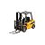Miniatura Huina Metal Estático 1/50 de Ligação, Empilhadeira 1717 - Imagem 1