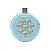 Luz LED Nanlite Cookie USB-C Redonda Azul - Imagem 1