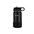 Garrafa Térmica Terrano Kids - 350ml - com Bico + 2 Canudos - Preta - Imagem 1
