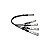 Cabo F. M QSFP+ 40G Cab-QSFP/4SFP+-P0.5M Awg 30 - Imagem 1