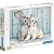Quebra-cabeça Cat & Bunny - Clementoni 35004 (500 peças) - Imagem 1
