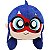 Travesseiro Infantil Miraculous Ladybug Zag Play - M13031 Azul - Imagem 1
