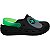 Sandália Infantil Pé com Pé 55168-290 - Preto/Verde - Imagem 1