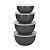Jogo de Tigelas para Cozinha KitchenAid KQG176OSCGG (4 peças) - Imagem 1