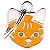 Placa de identificação MyFamily Red European Shorthair MF37N - Laranja - Imagem 1