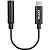 Adaptador Boya BY-K4 para Microfone 3.5MM TRS Fêmea para USB-C Macho - Imagem 1
