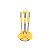 Conjunto de Utensílios com Suporte Giratório Amarelo - Imagem 1