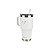 Copo Térmico Hydrate - 887ML - com Canudo - Branco - Imagem 1