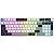 Teclado Gamer Onikuma MT902 RGB Branco - Imagem 1