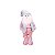 Boneco de Neve Decorativo de Natal Rosa 48CM - Imagem 1