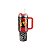Copo Térmico Weedoo Linkin Park - 1,2L - com Canudo - Preto - Imagem 1