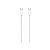 Cabo USB-C para USB-C Apple MQKJ3ZE/A 60 W - Branco 1 Metro - Imagem 1