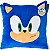 Travesseiro de Pelúcia Sonic The Hedgehog - SONIC-WB (com zíper) - Imagem 1