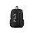 Mochila Unissex Moda Básica Letra Preta - Imagem 1