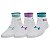 Meia Under Armour Essential Quarter 1384025-100 (3 Pares) - Imagem 1