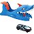 Hot Wheels Lançador de Tubarão - Lançador de Carros Hot Wheels City - Imagem 1