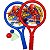 Kit de Raquetes Marvel Spider-Man Boom Ball Ja-Ru - 6826 A - Imagem 1