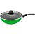 Wok com Tampa Color Pop Multiflon 28cm/4,3L - Verde - Imagem 1